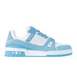 Intarsia Leather Sneakers