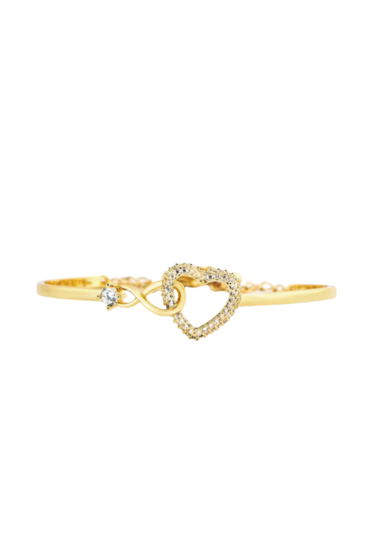 Infinity Heart Bracelet