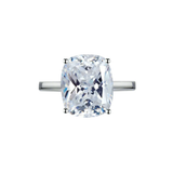 Solid 925 Sterling Silver Princess Cut