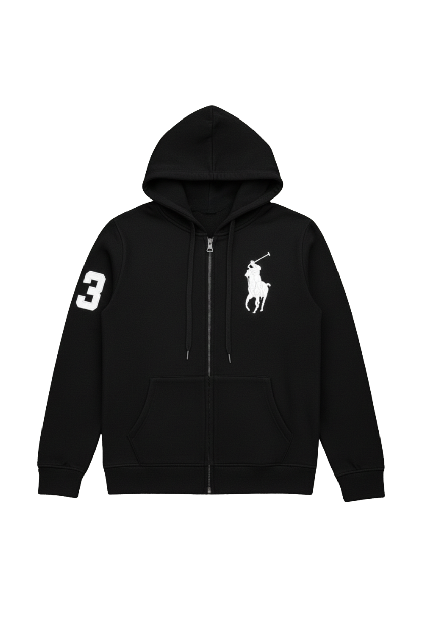 Big Pony Zip Hoodie