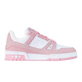Intarsia Leather Sneakers