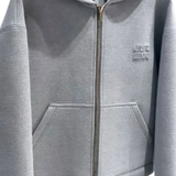 Casual Grey Zipper