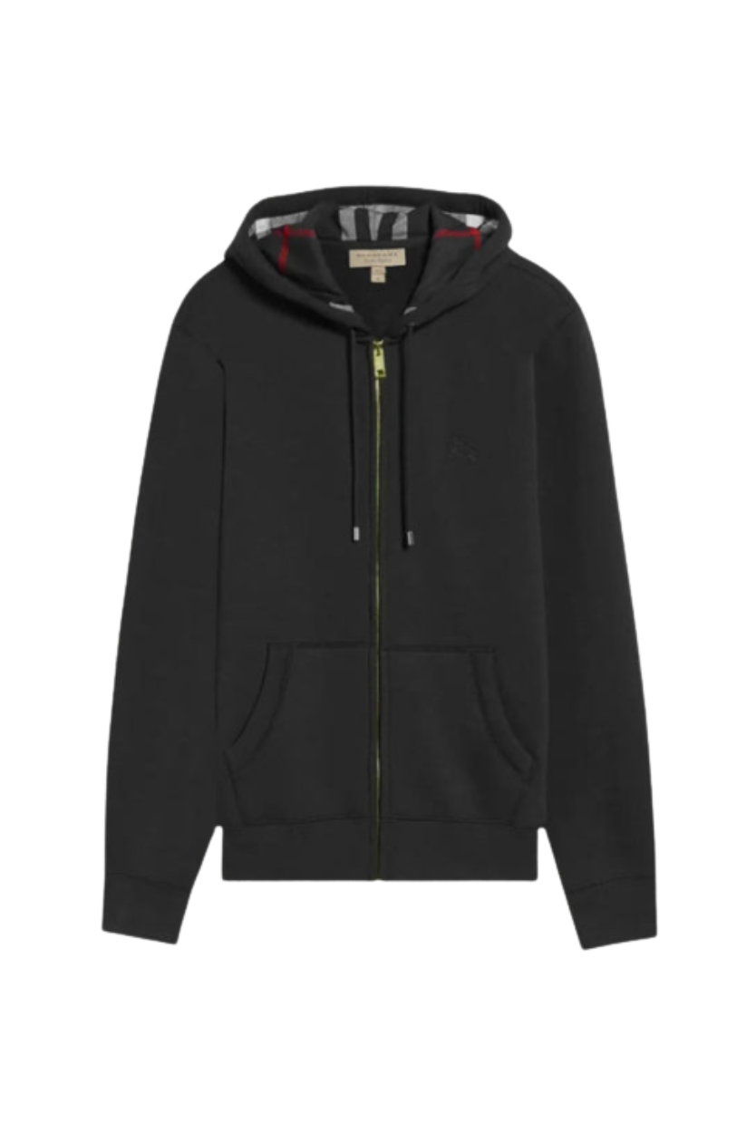 Checkered Zip Hoodie