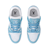 Intarsia Leather Sneakers