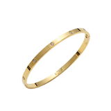 Classic Bracelet With MOTHER-OF-PEARL And ZERCONIA Detail