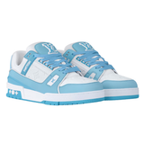 Intarsia Leather Sneakers