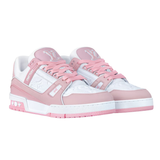 Intarsia Leather Sneakers