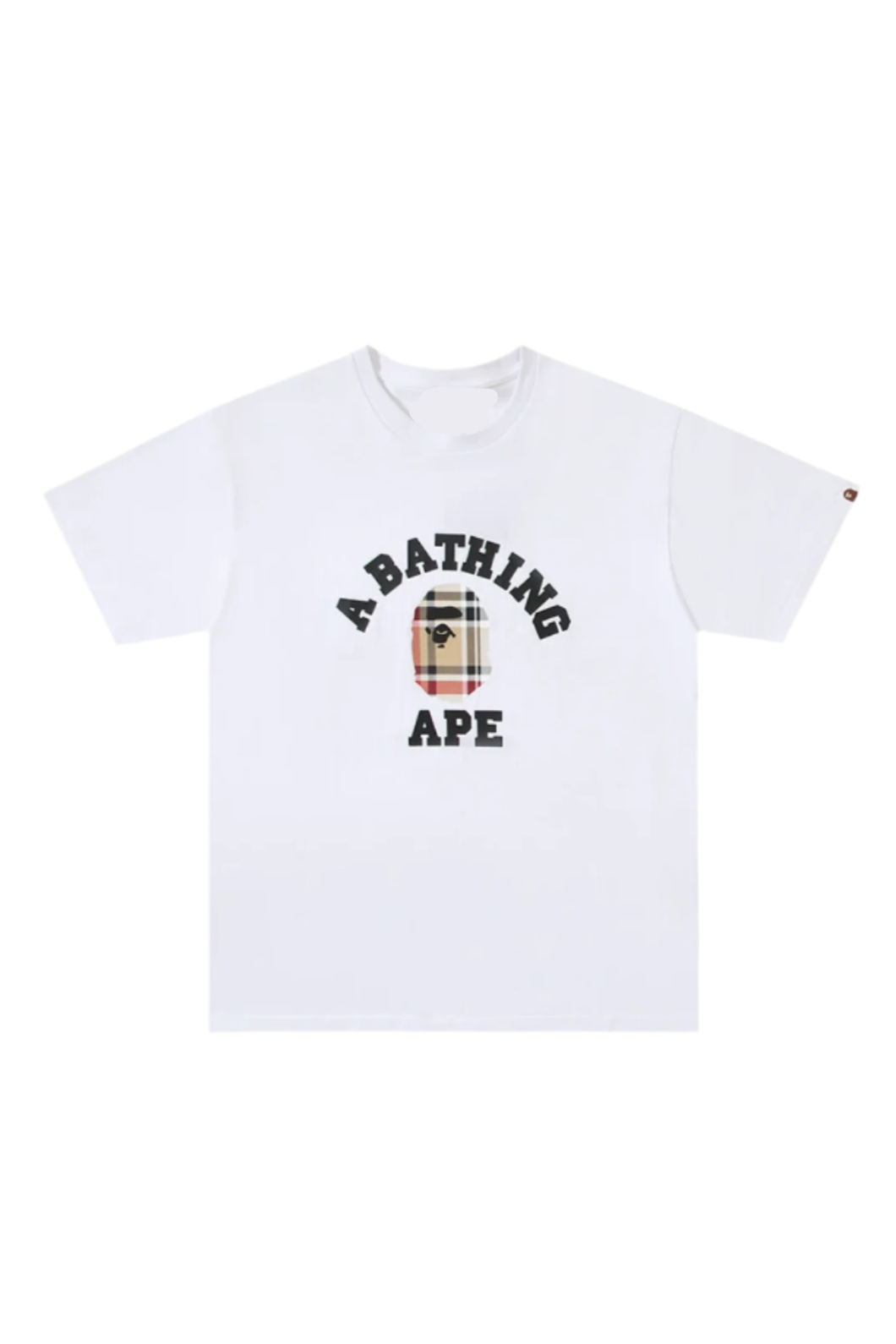 Ape College Check T-Shirt