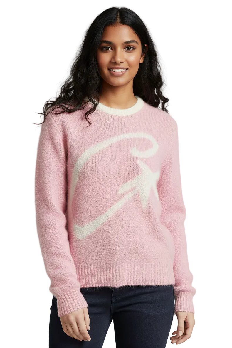 Gradient C-Knit Sweater