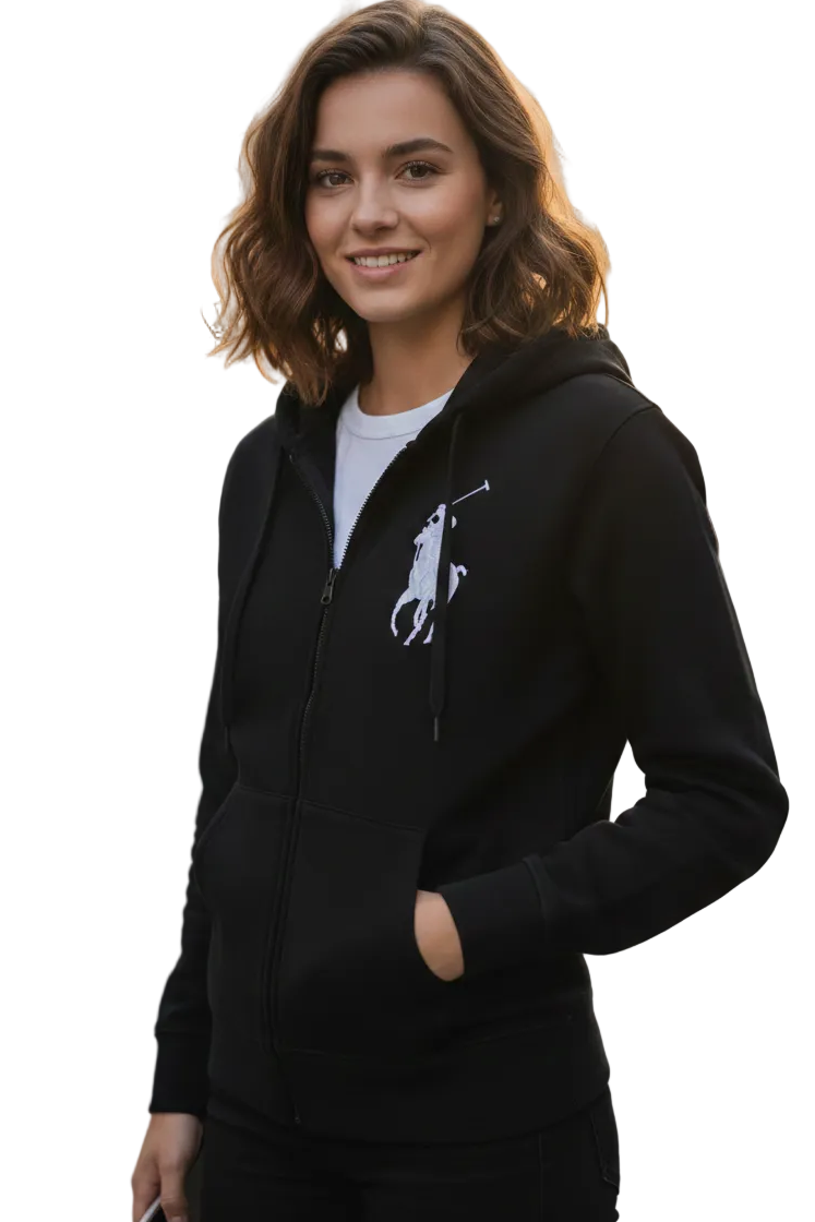 Big Pony Zip Hoodie