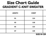 Island Gradient Knit Sweater