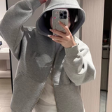 Casual Grey Zipper